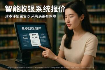 先叫智能收银系统价格对比 买断版和年费版哪个划算