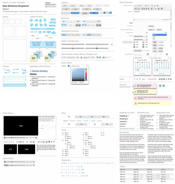 WireframeSketcher for Mac(线框图绘制工具) 多页面线框图作品展示和导出选项