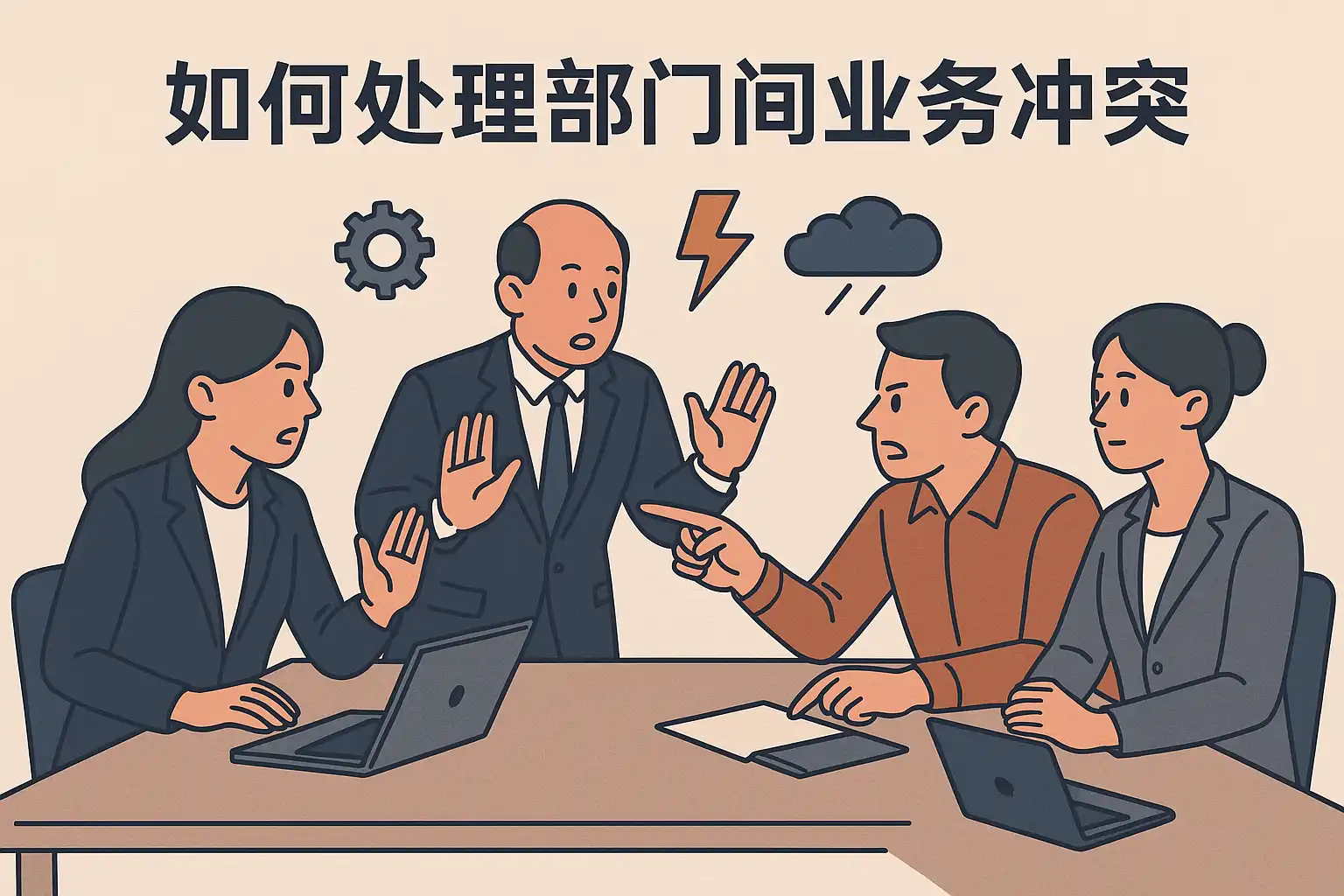 领导文萃处理团队矛盾管理实战案例