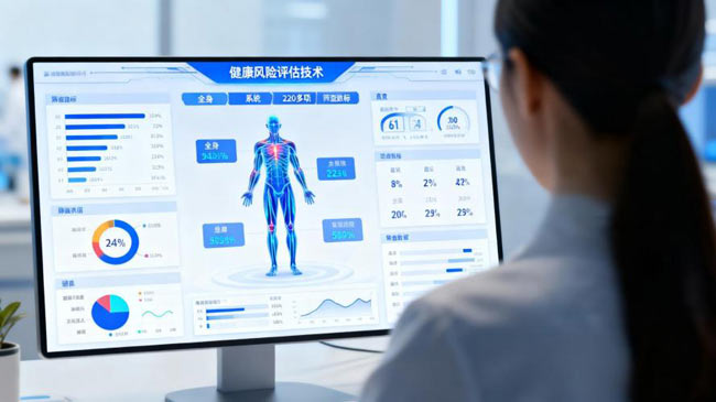 飞链健康全周期数字健康管理界面展示