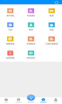 博远手机销售管理系统软件 库存预警与经营报表查看界面