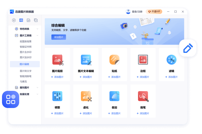 迅捷图片转换器Mac版 批量图片格式转换工具 转换进度与完成提示界面