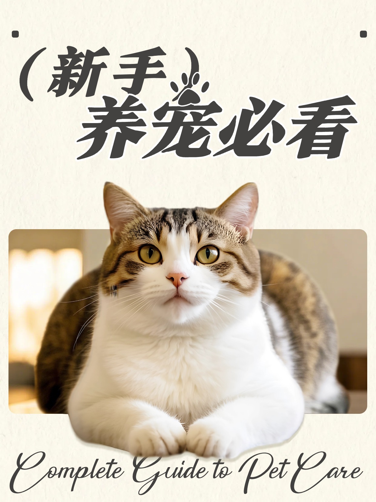 萌宠爱问新手养宠常见问题解答大全封面图
