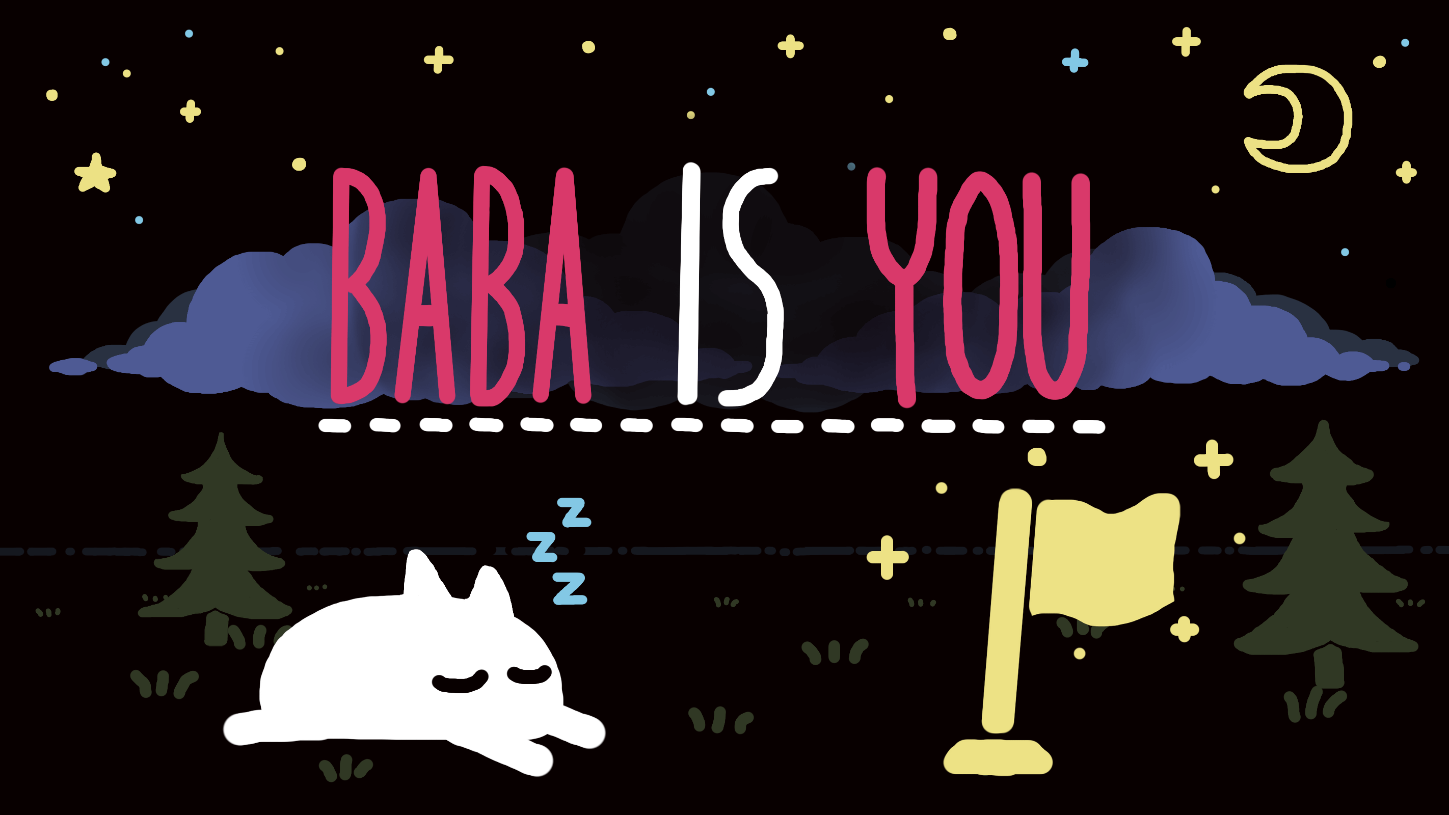 Baba Is You for Mac苹果电脑版 中文界面 规则文字方块展示
