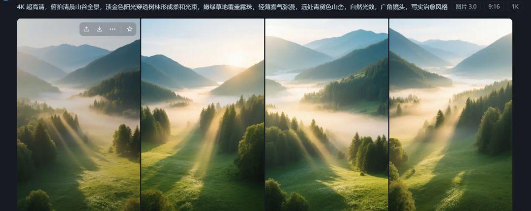 保拍AI拍照软件拍摄的风景成片展示