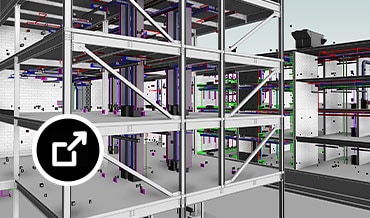 Autodesk Revit 2027(建筑设计和施工软件)多专业协同与链接模型操作界面