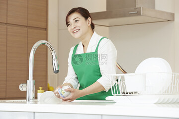 浣蜂管家保洁阿姨打扫厨房细节图