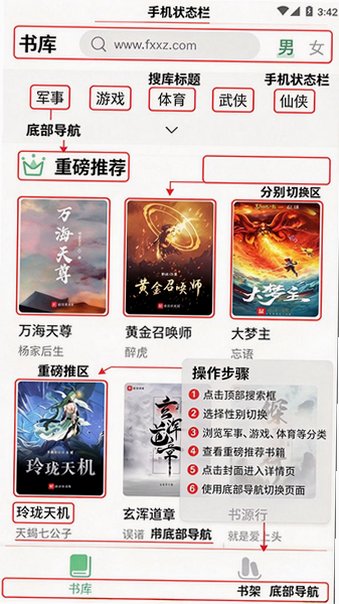 书香仓库小说app官方版v1.5.9最新版截图0