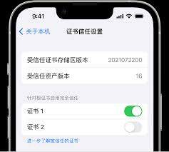 魅影官方正版苹果安装信任证书设置截图