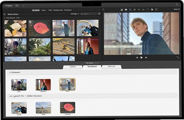 iMovie for Mac截图1
