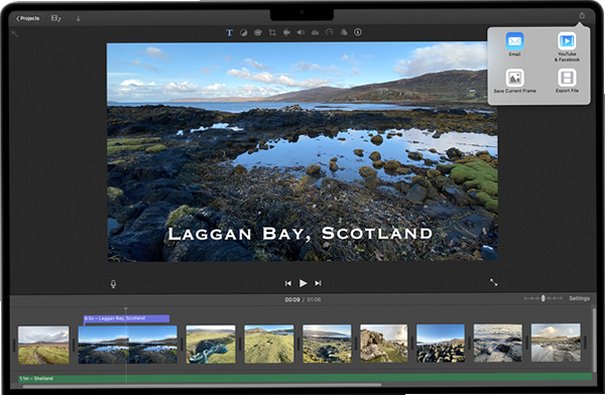 iMovie for Mac截图0