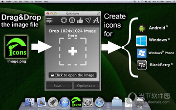 LiteIcon for Mac���԰���������ק�滻ͼ�������ʾ