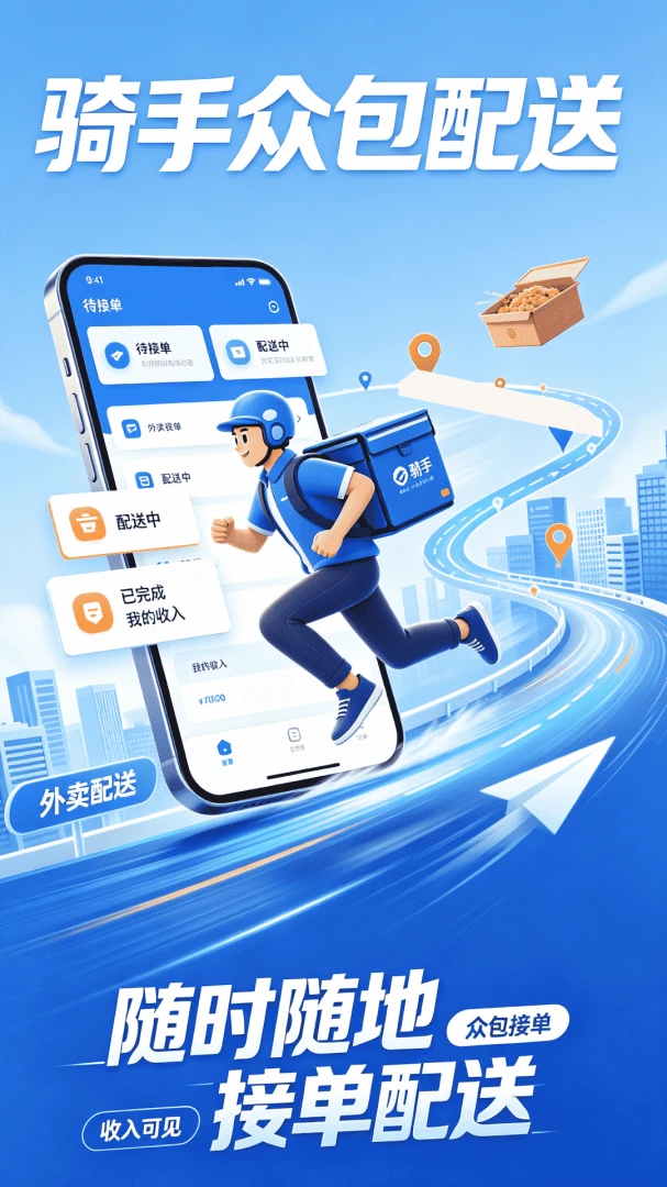 骑士众包配送v1.0.1 安卓版截图0