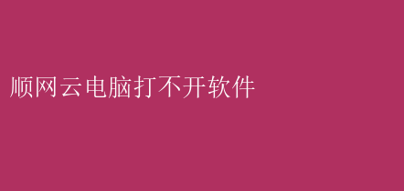 顺网云电脑 for Mac 常见问题 打不开 没声音 解决办法
