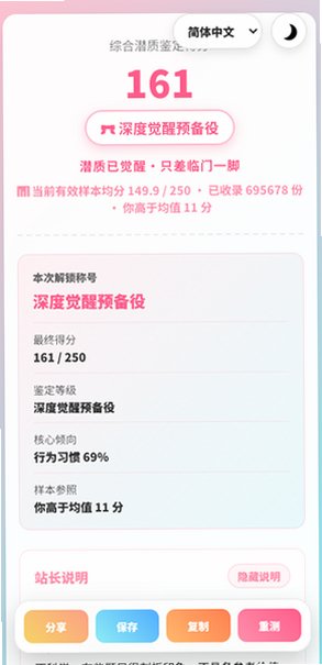 男娘潜质综合评估量表安卓app最新版1.0安卓版截图3