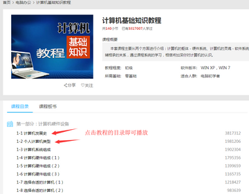 NBC网校(nbc127网校)学习常见问题 视频播放页面