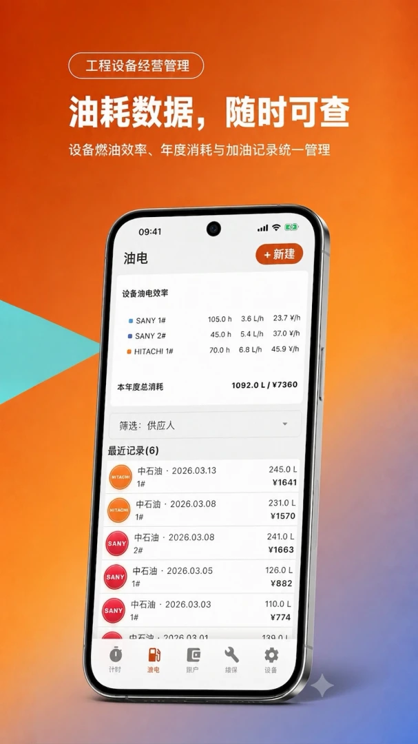 机账通-工程机械经营管理v2.0.4 安卓版截图4