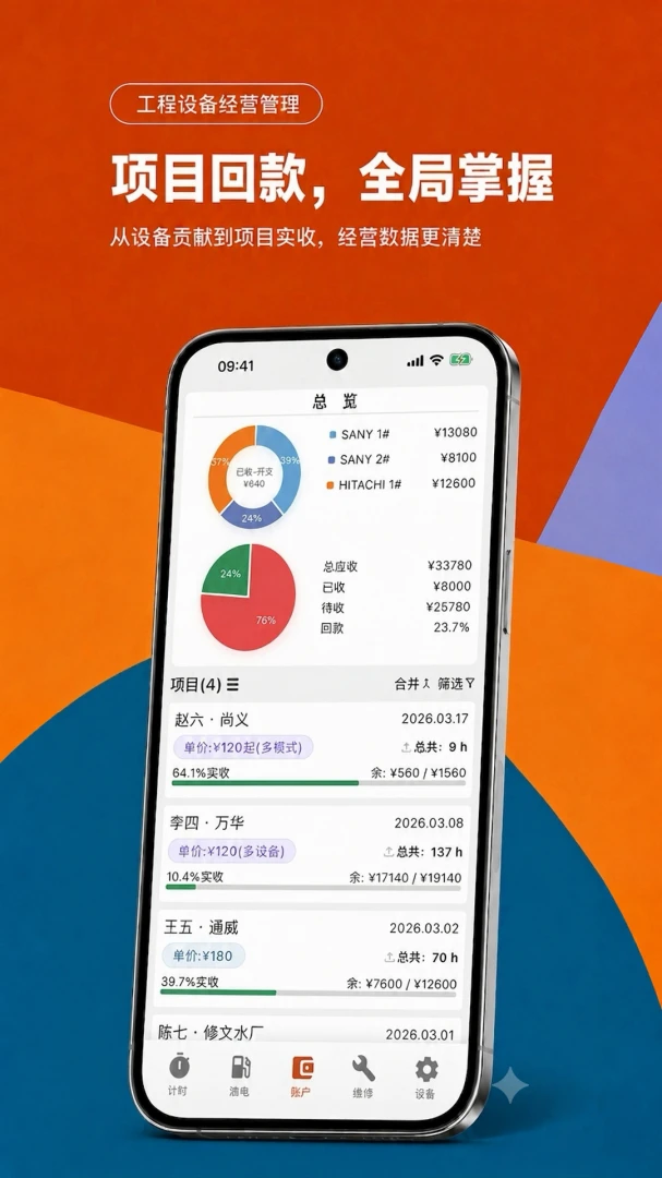 机账通-工程机械经营管理v2.0.4 安卓版截图0
