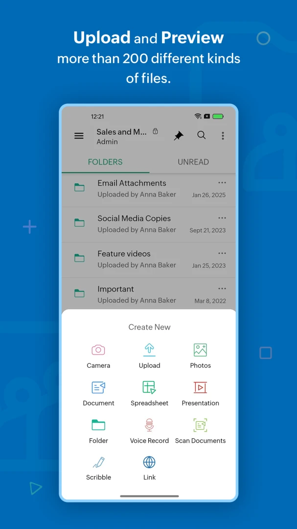 Zoho WorkDrive手机版免费v3.0.20安卓版截图2