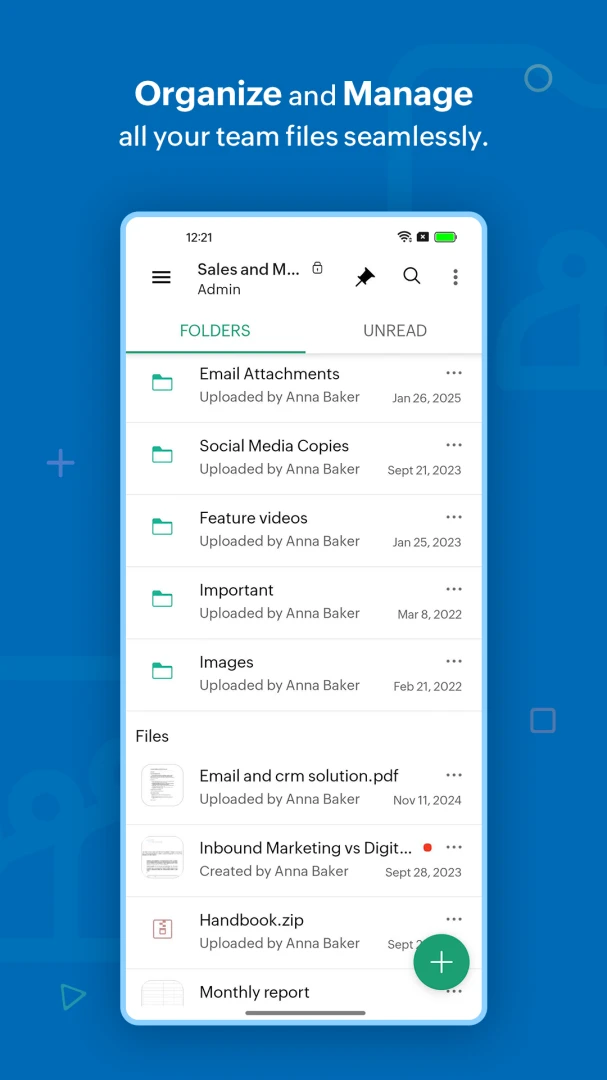 Zoho WorkDrive手机版免费v3.0.20安卓版截图0