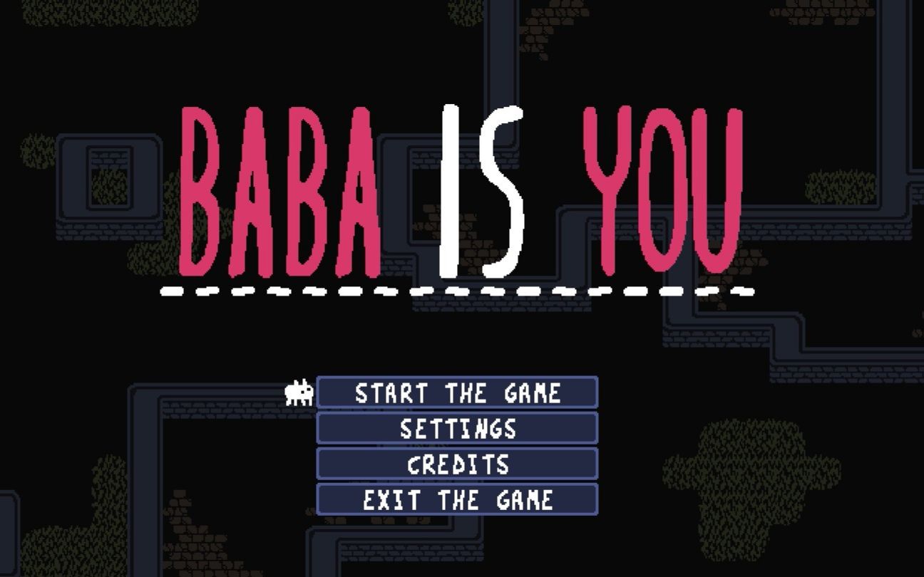 Baba Is You for Mac苹果电脑版卡关解谜技巧与规则组合