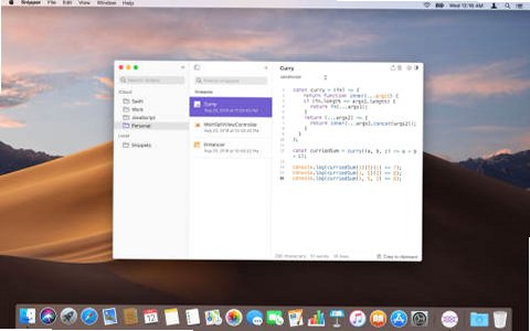 Snipper App for Mac(代码片段管理工具)截图4